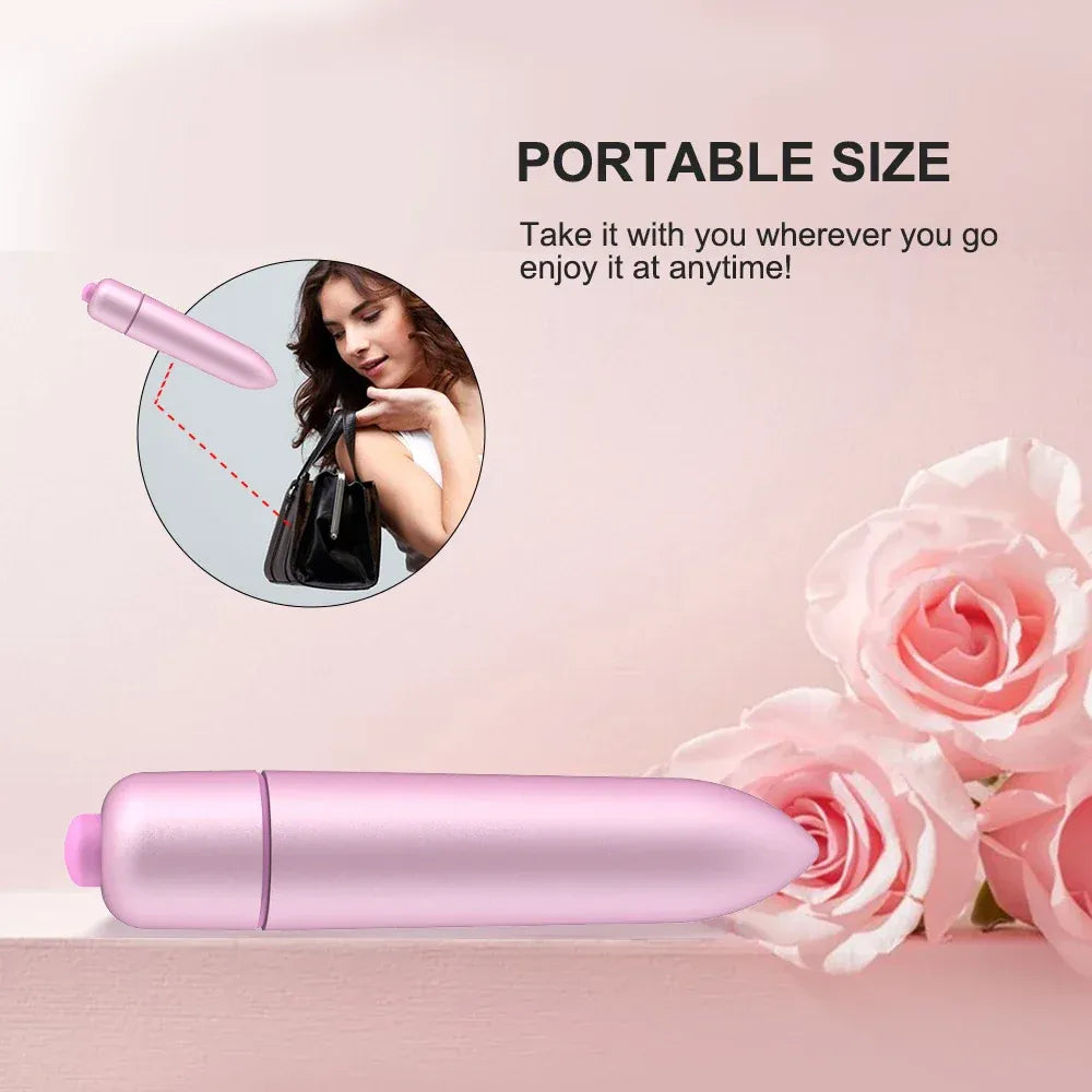 16 Speed Bullet Vibrator For Women Nipple & Clitoris