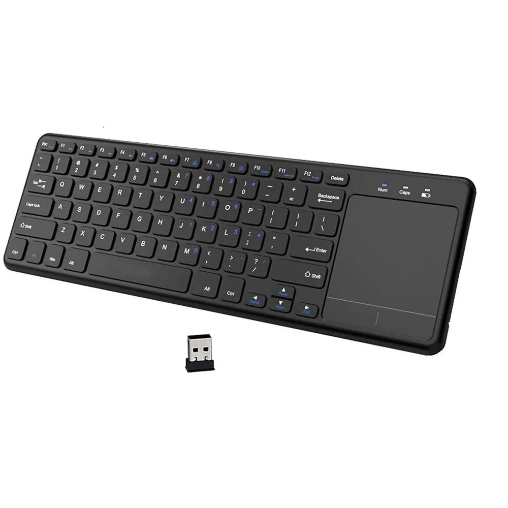 Vibe Geeks 78 Keys 2.4G Wireless Mini Keyboard with Mouse