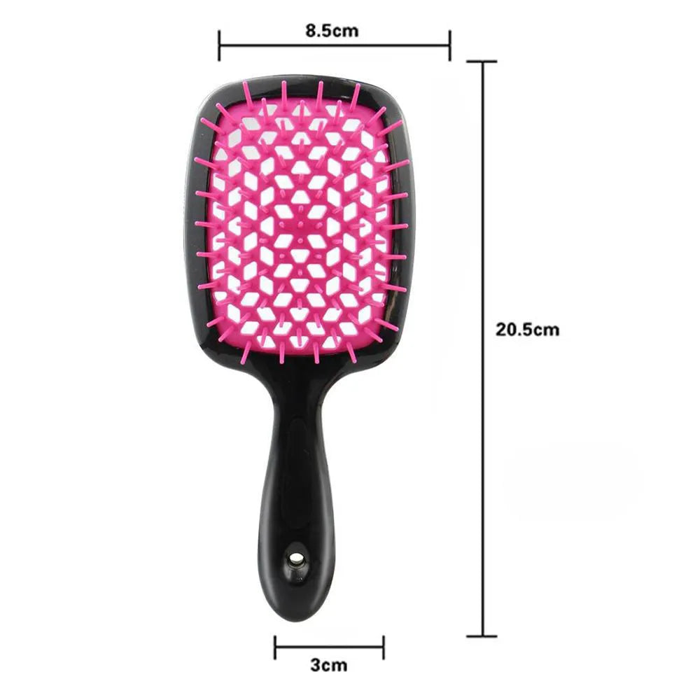 Vibe Geeks Anti - static Massage Detangling Hair Brush