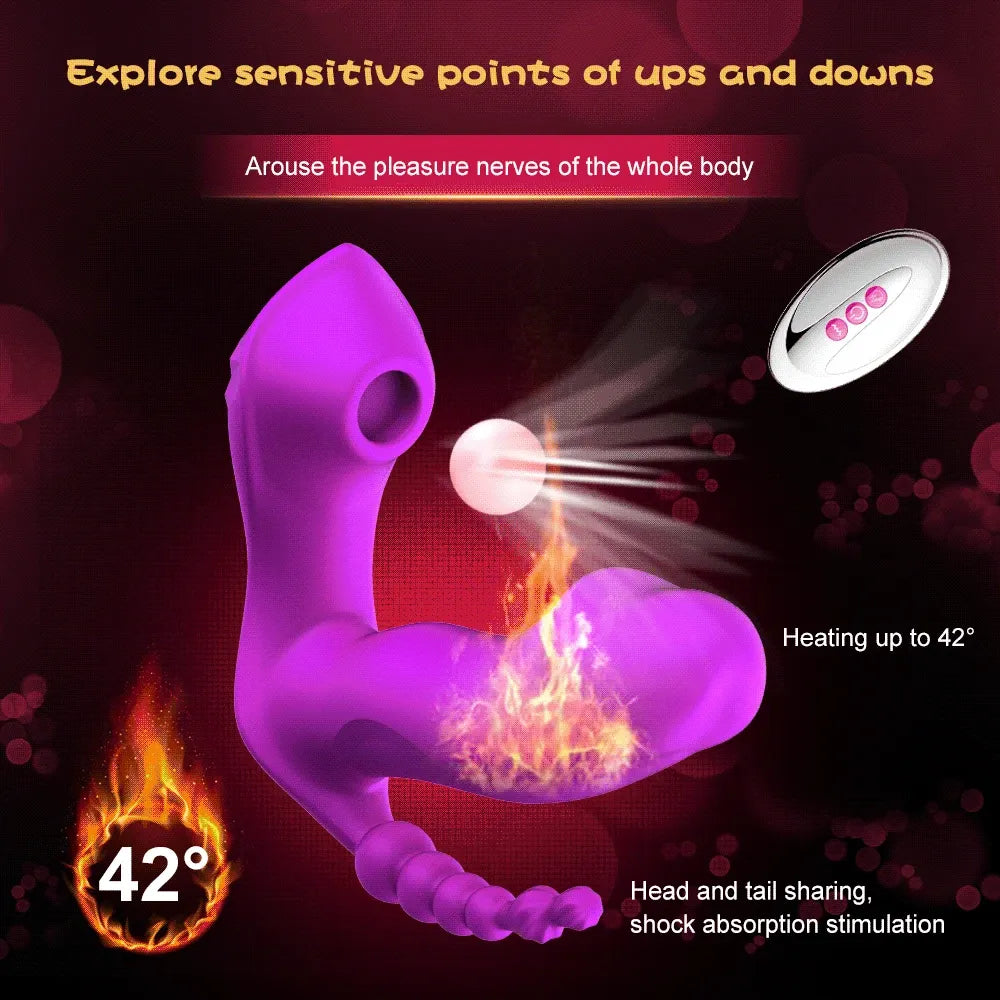 7 Mode Wearable Suction Vibrator For Women