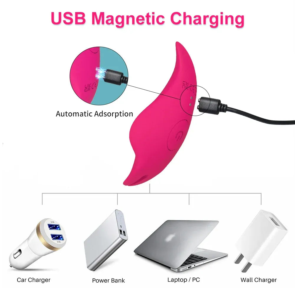 App Controlled Wearable Butterfly Vibrator