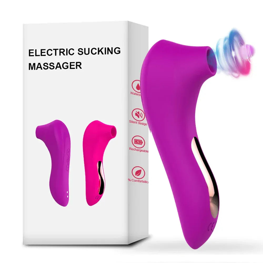 Clit Sucker Vibrator for Women - Oral Stimulator