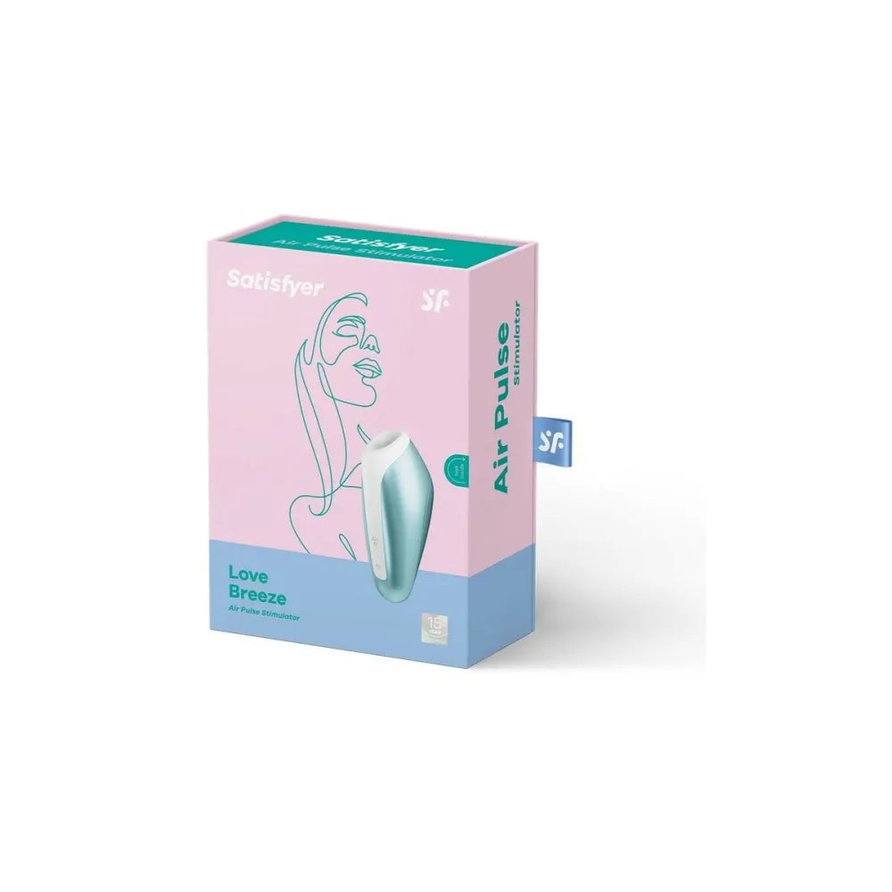 Clitoris Suction Stimulator By Satisfyer Air Plus Blue