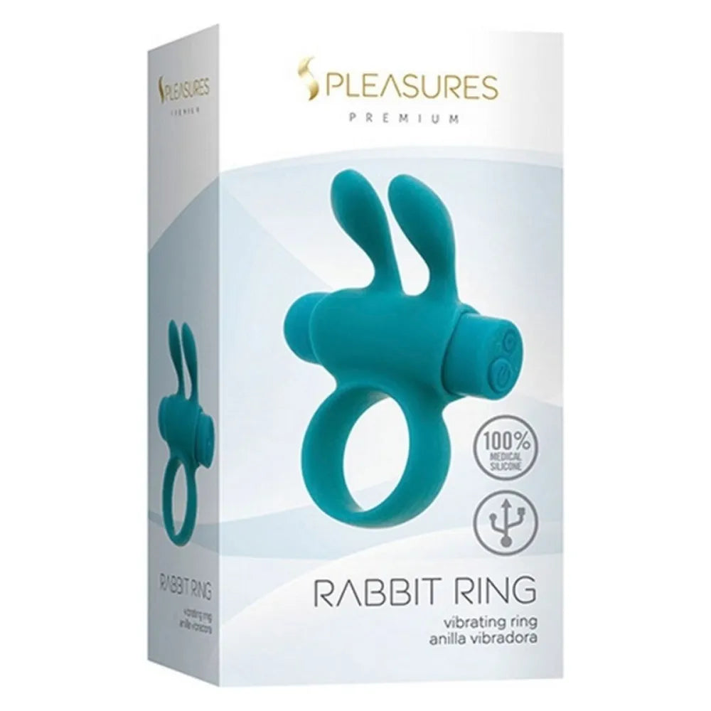 Cock Ring By S Pleasures 7326513 Turquoise