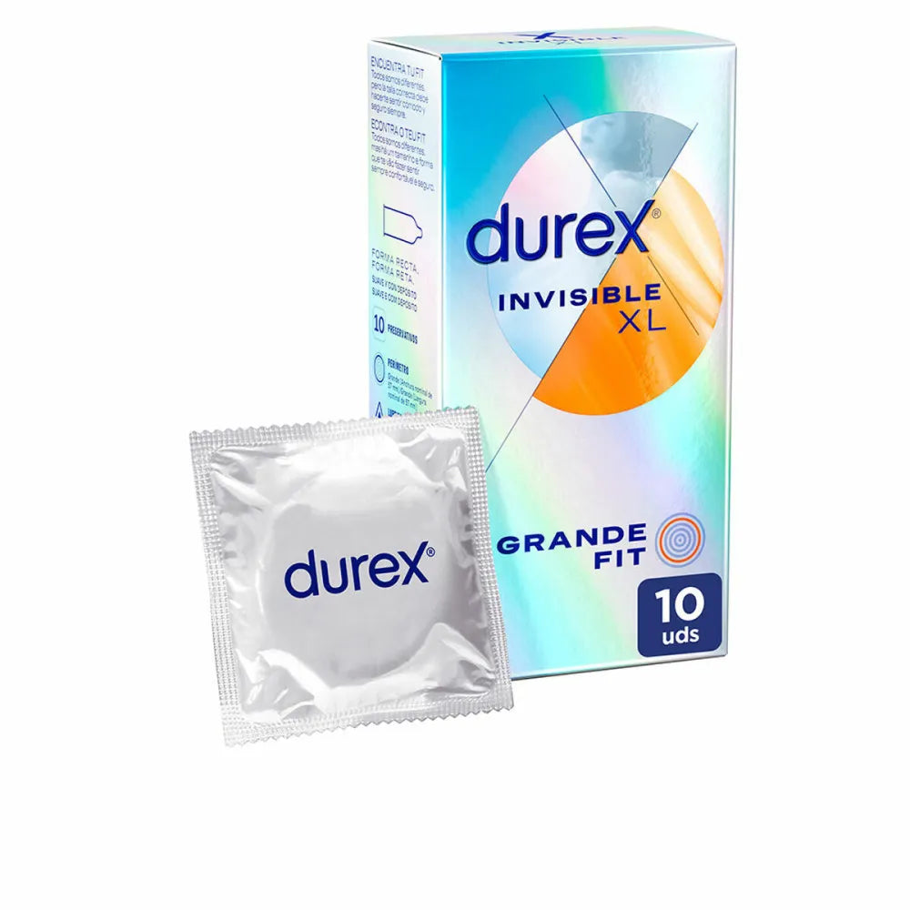 Condoms By Durex Invisible Xl 10 Units