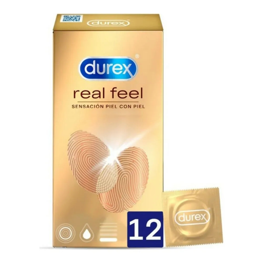 Condoms By Durex Real Feel Latexfree 12 Uds