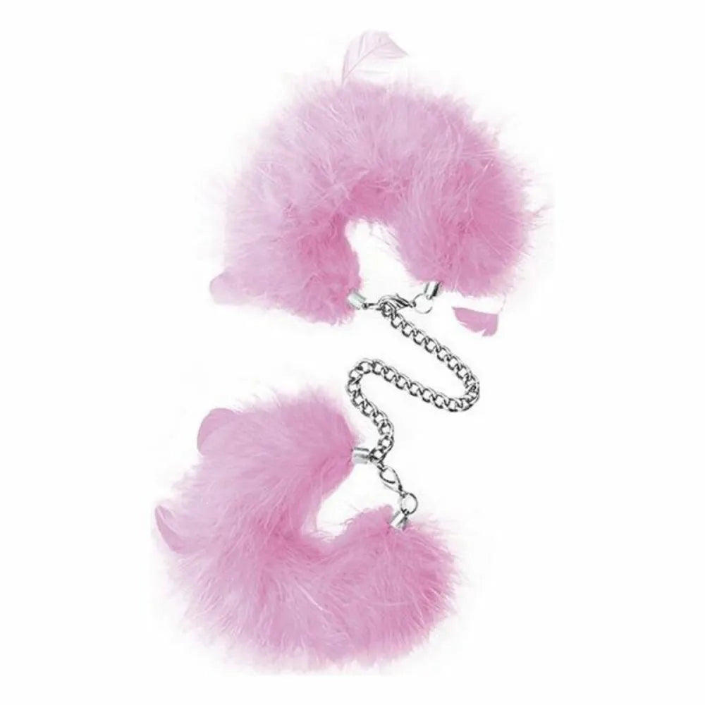 Cuffs By S Pleasures Feather Pink