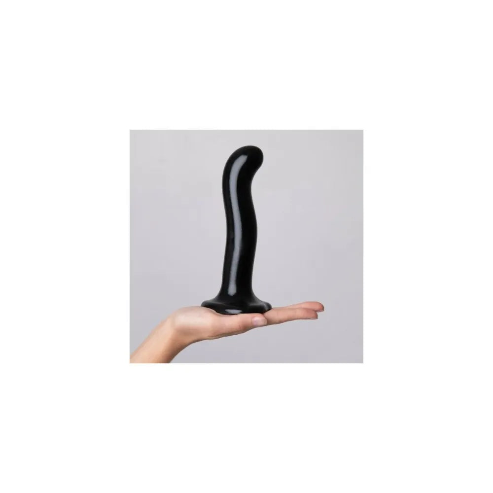 Dildo By Strap-On-Me Point Stimulator Black Xl