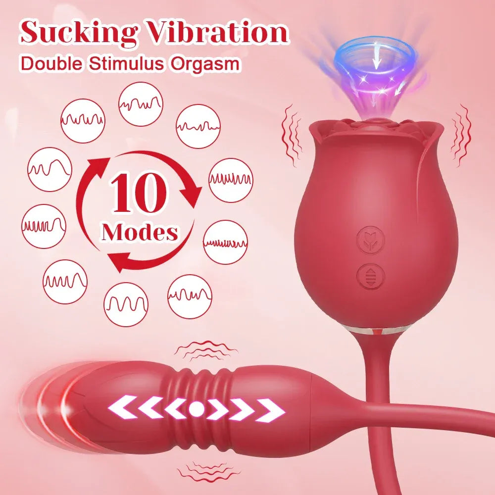 Female Masturbator Clit Sucker Vibrating Egg Nipple