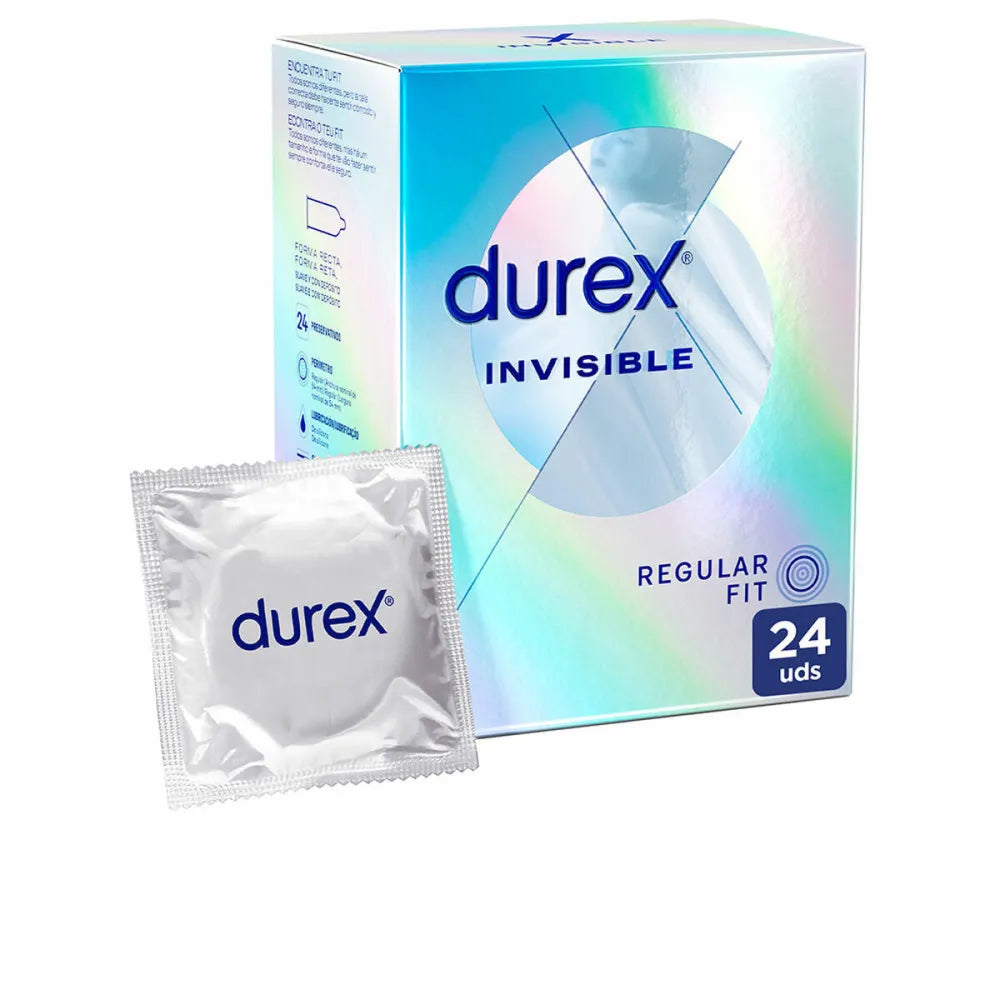 Invisible Extra Sensitivo Condoms By Durex 24 Units