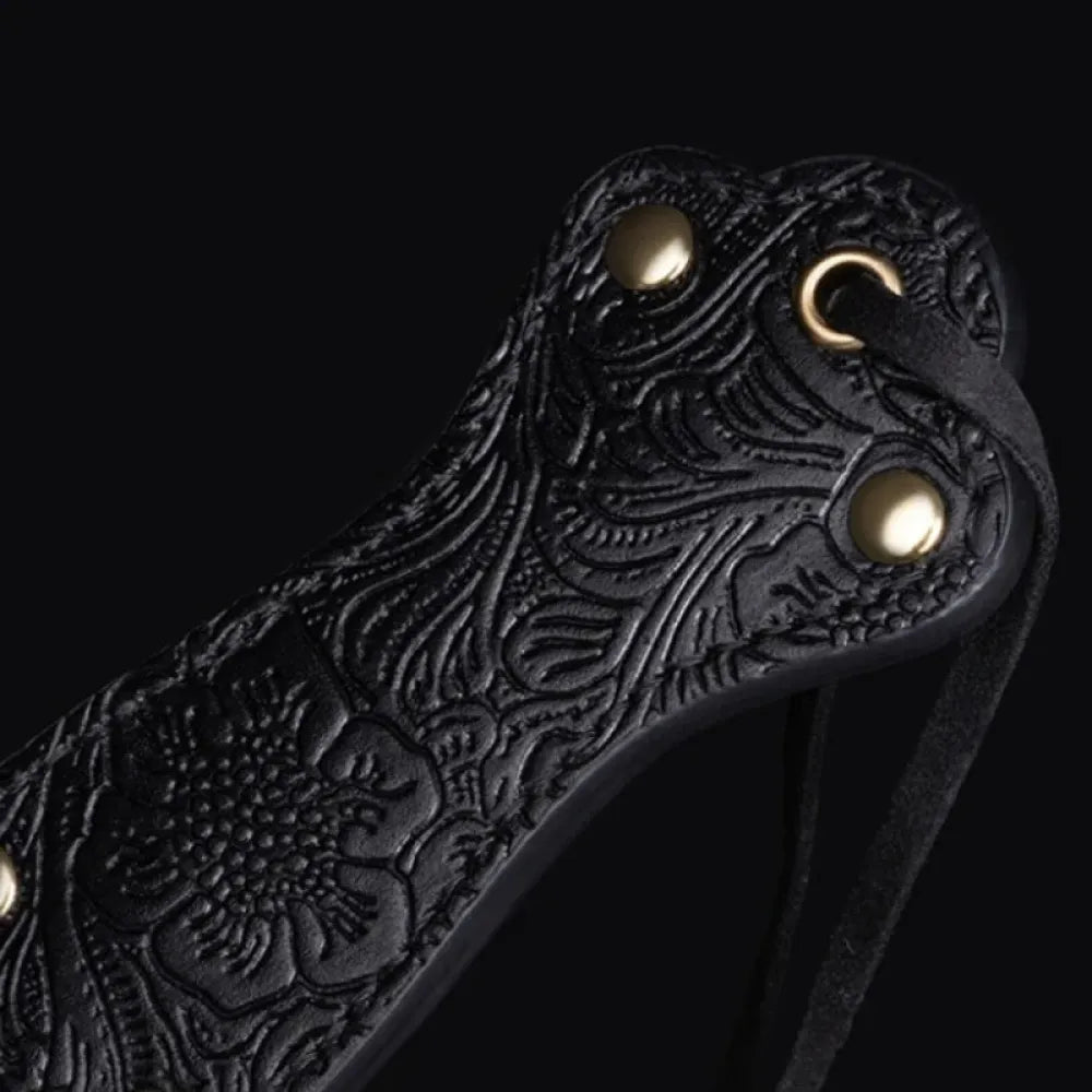 Leather Sex Paddle 22.7In Adult Flogger For Bdsm Play