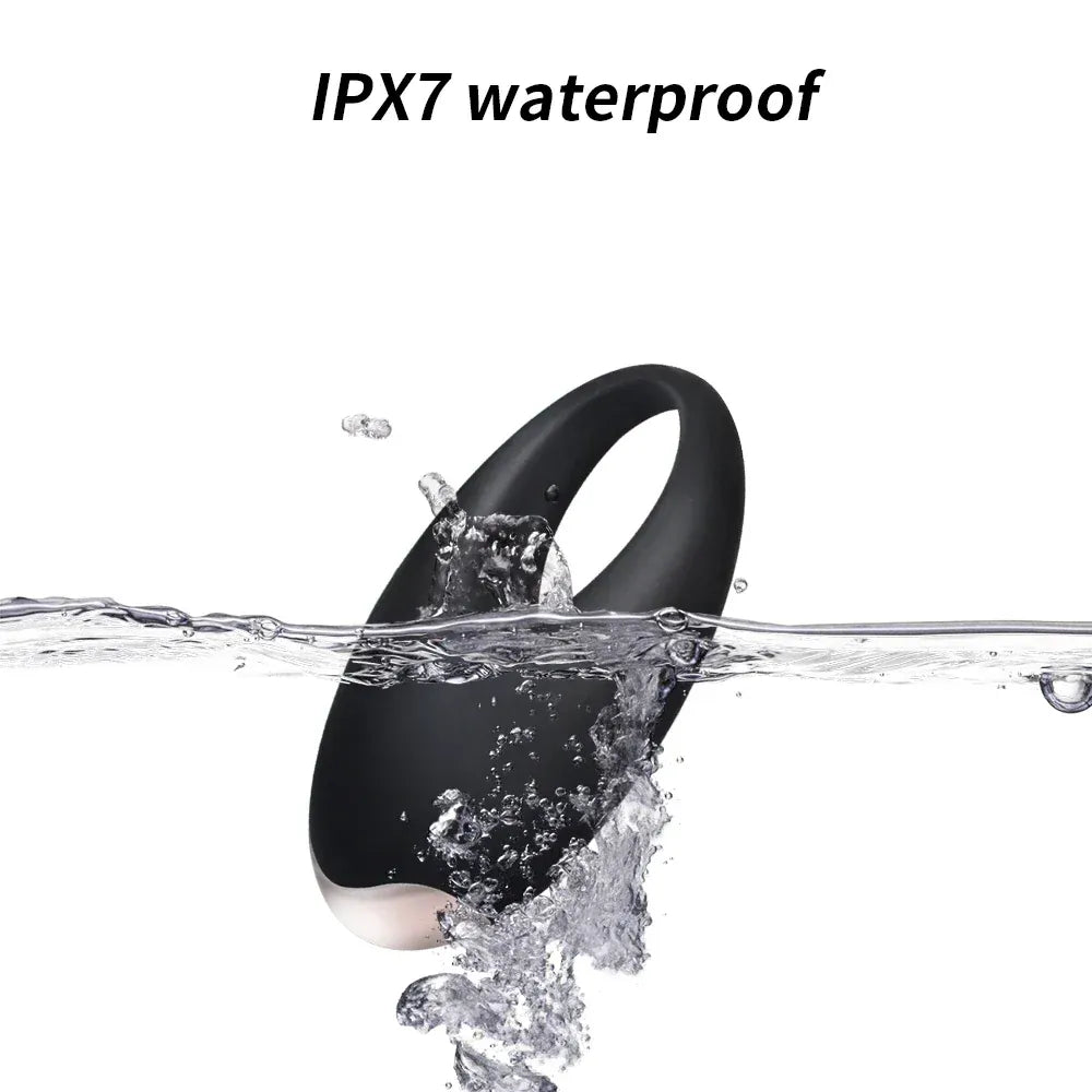 Male Lock Cock Rings With Vibrator For Delayed Ejaculation