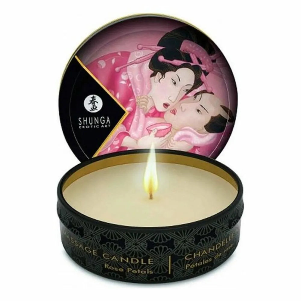 Massage Candle By Shunga 11568 30 Ml Roses