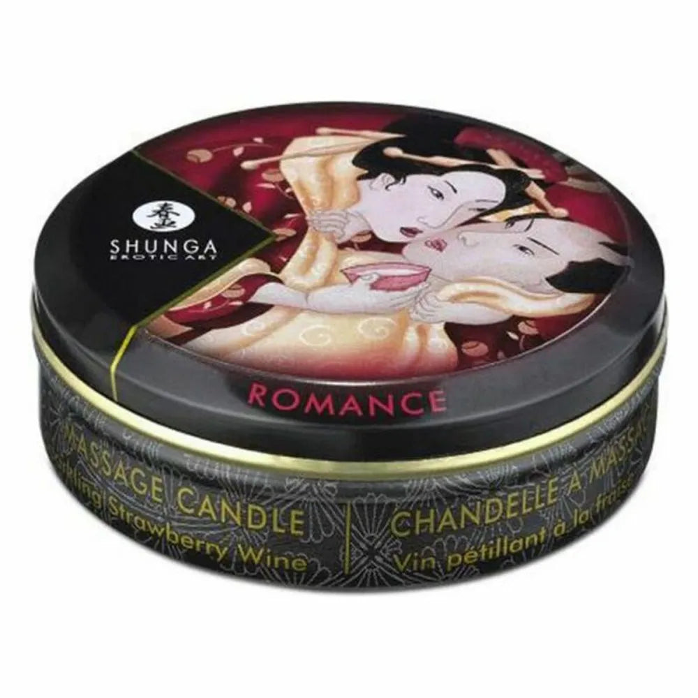 Massage Candle By Shunga 9046084 Strawberry 30 Ml