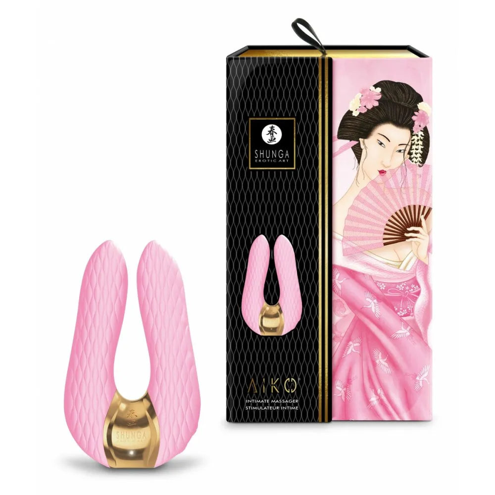 Massager By Shunga Aiko Light Pink
