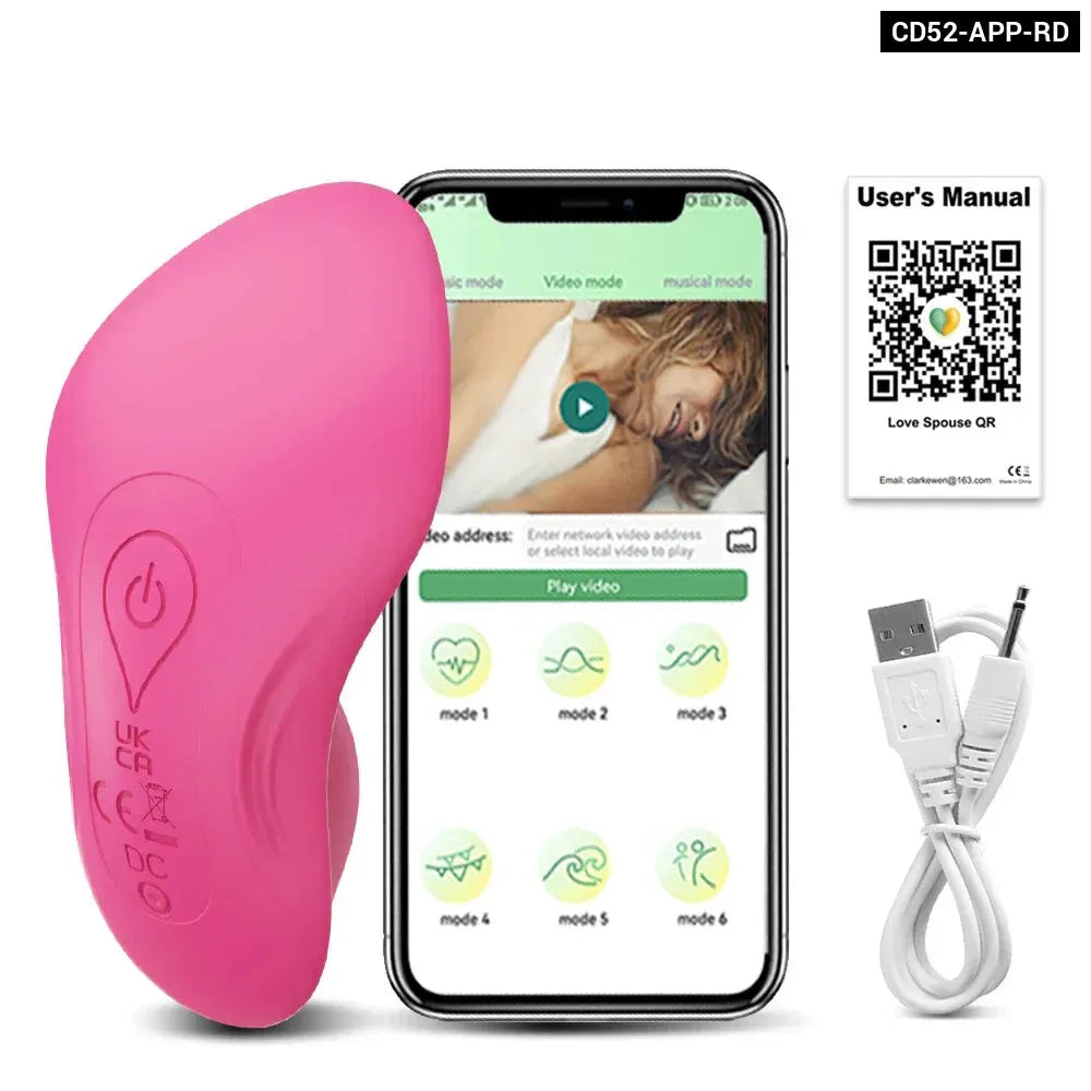 Mini Clit Vibrator for Women Wearable Panties Stimulator