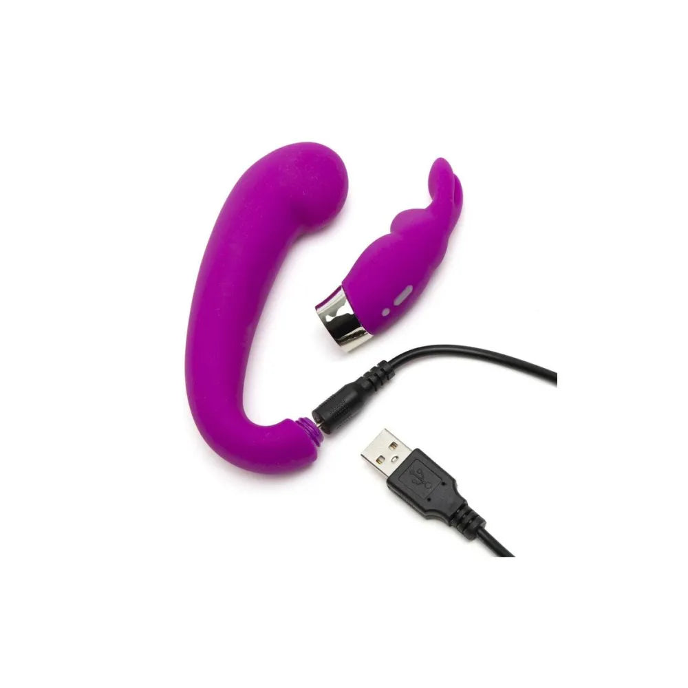 Rabbit Vibrator By Happy Rabbit G-Spot Clitoral Curve 30 X