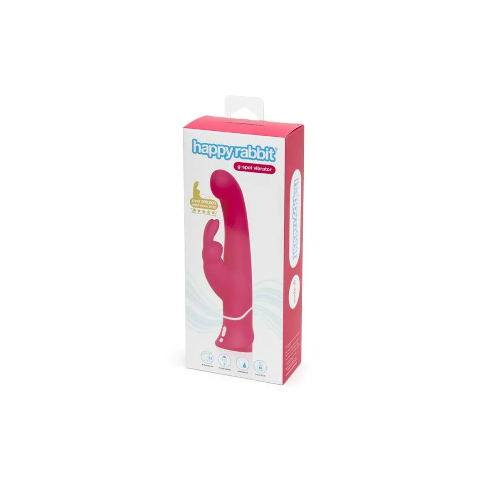 Rabbit Vibrator By Happy Rabbit G-Spot Fuchsia