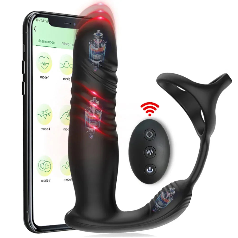 Remote Anal Vibrator For Men Prostate Massager