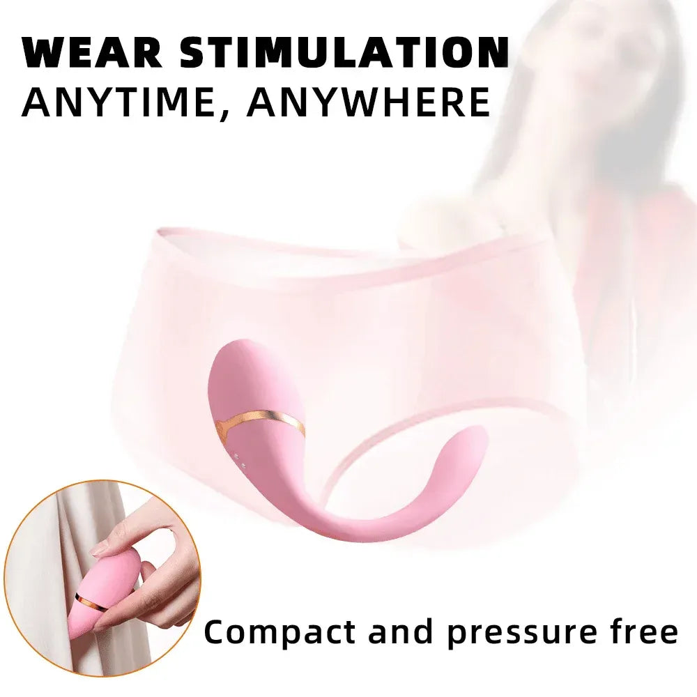 Remote Control Wearable Vibrator for Women Couples G Spot