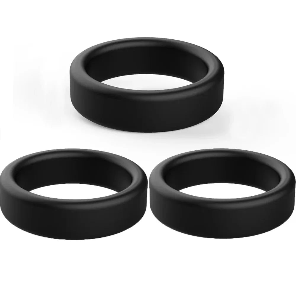 Silicone Cock Ring For Men Delay & Stretcher