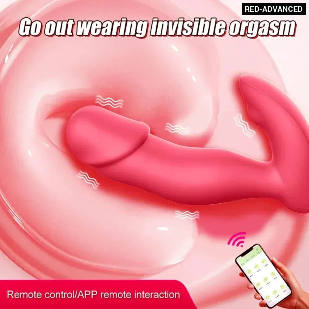 Silicone G Spot Clit Vibrator for Women App Controlled