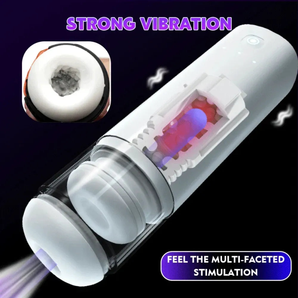 Telescopic Sucking Machine Automatic Masturbator