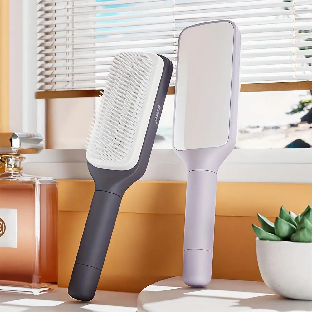 Vibe Geeks Anti-Static Massage Comb Scalable Rotate Lifting