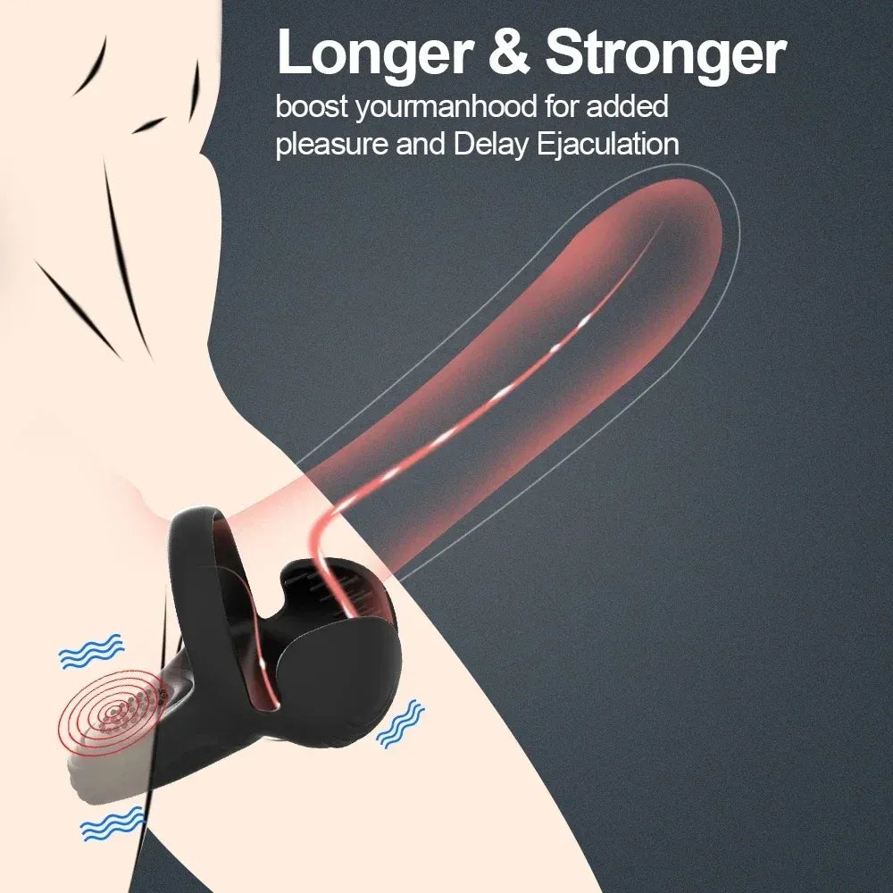 Vibrating Cock Rings For Men Delay Ejaculation