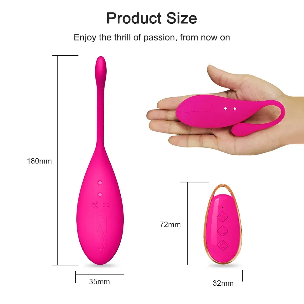 Vibrating Egg Clitoris Stimulator for Women