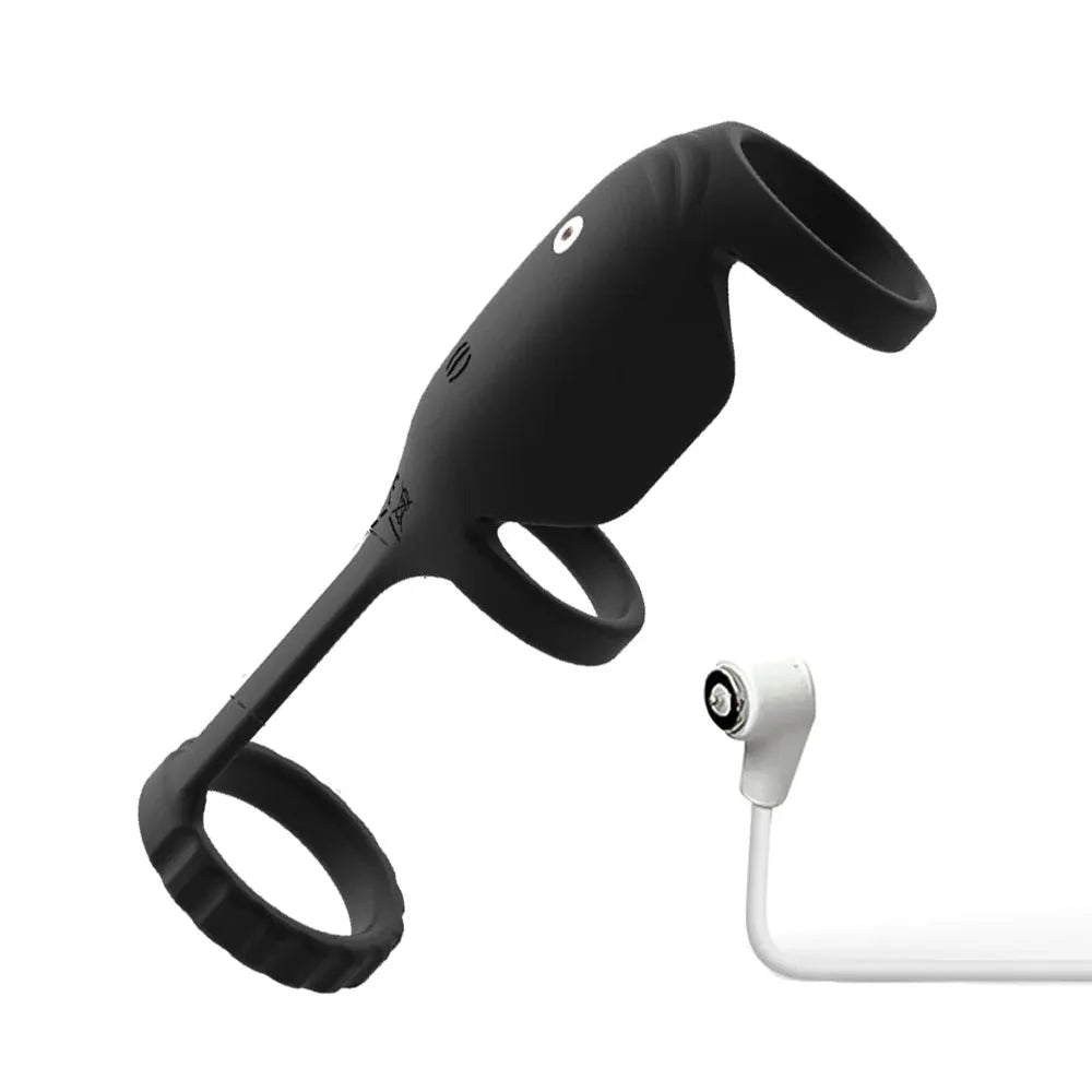 Vibrating Penis Ring For Men Enhance Sex