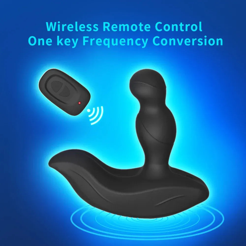 Wireless Prostate Massager For Men Silicone Anal Plug