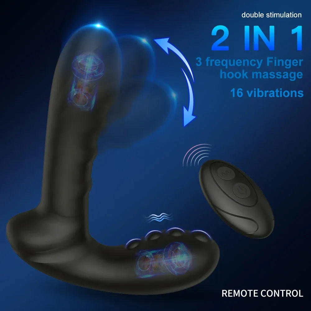 Wireless Prostate Massager For Men Vibrating Anal Plug