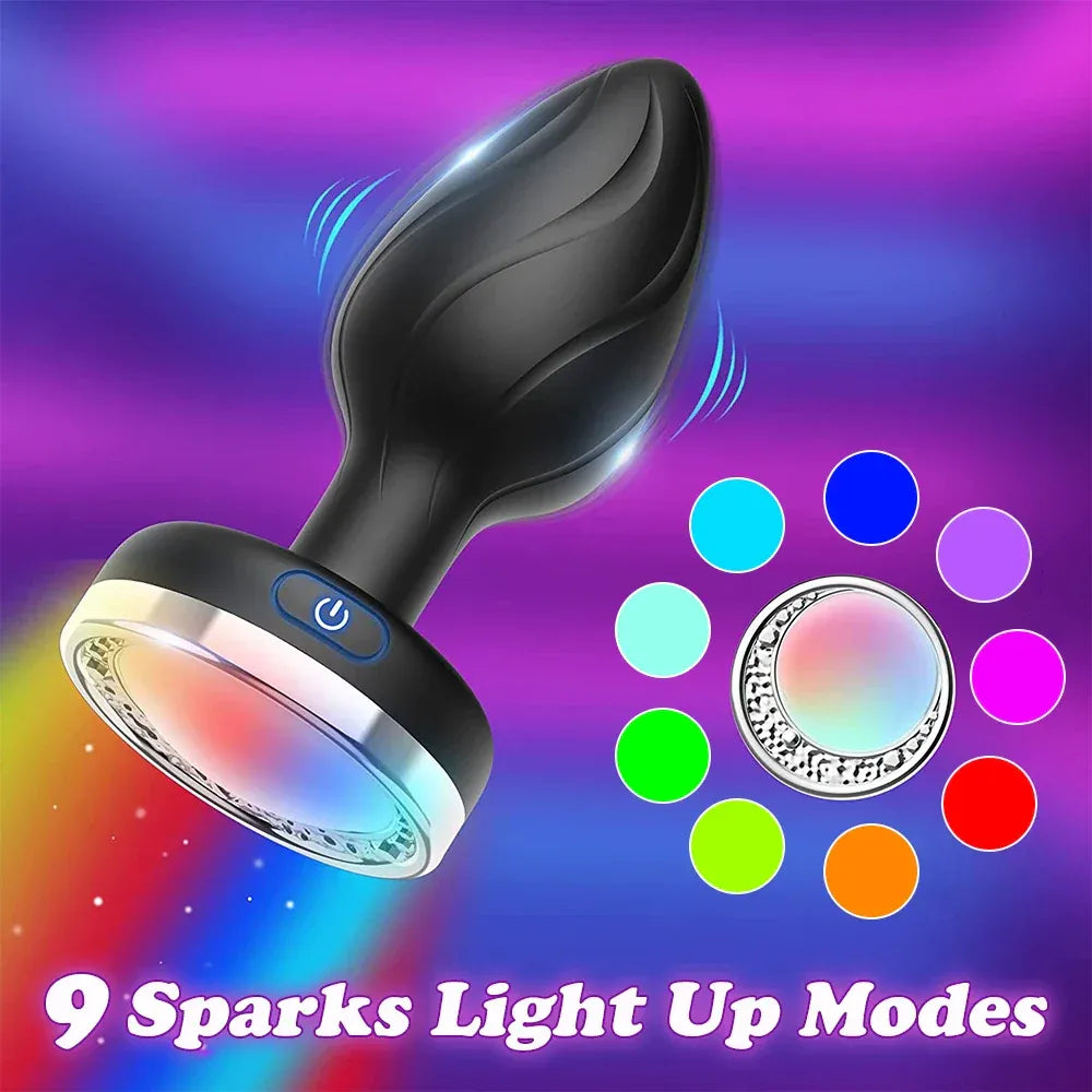 Wireless Remote Vibrating Anal Plug